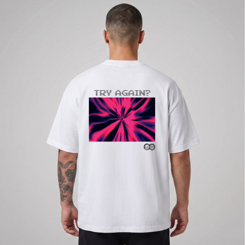 Oversize Premium T-Shirt Try Again